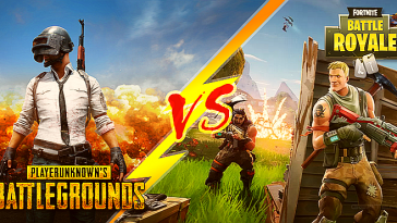 PUBG vs Fortnite: First Person Camera 3